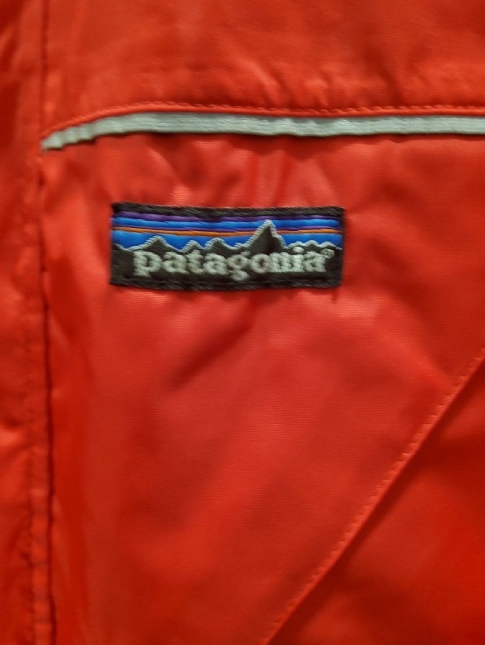 Patagonia Bright Red Lightweight Sailing Foul Weather Jacket Size L - Picture 2 of 14